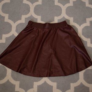 Charlotte Russe Red mini skirt size small